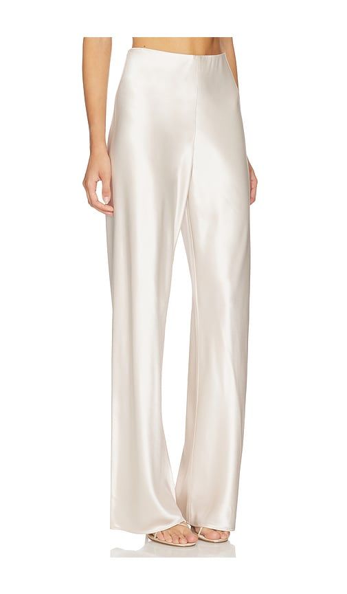 Bristol Mid Rise Pant in White, brown. - size L (also in M, XL) - CAMI NYC - Modalova