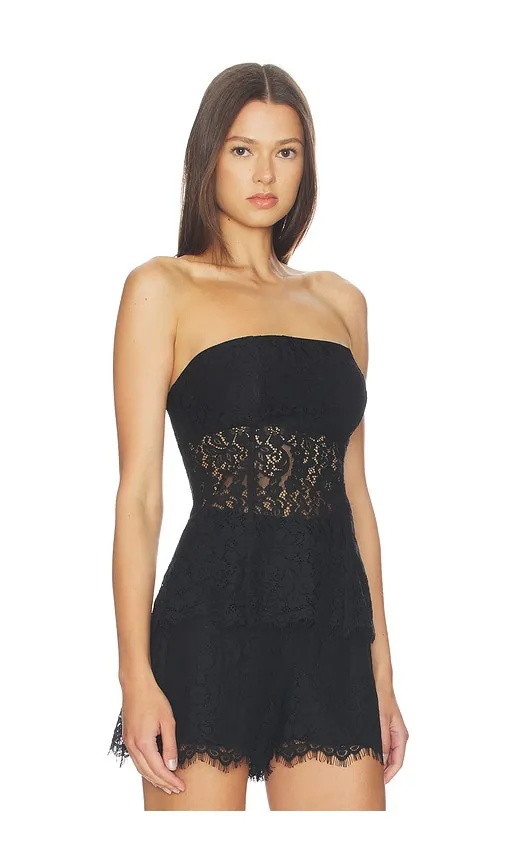 Bijou Strapless Lace Top in . - size 0 (also in 2, 4, 6) - CAMI NYC - Modalova