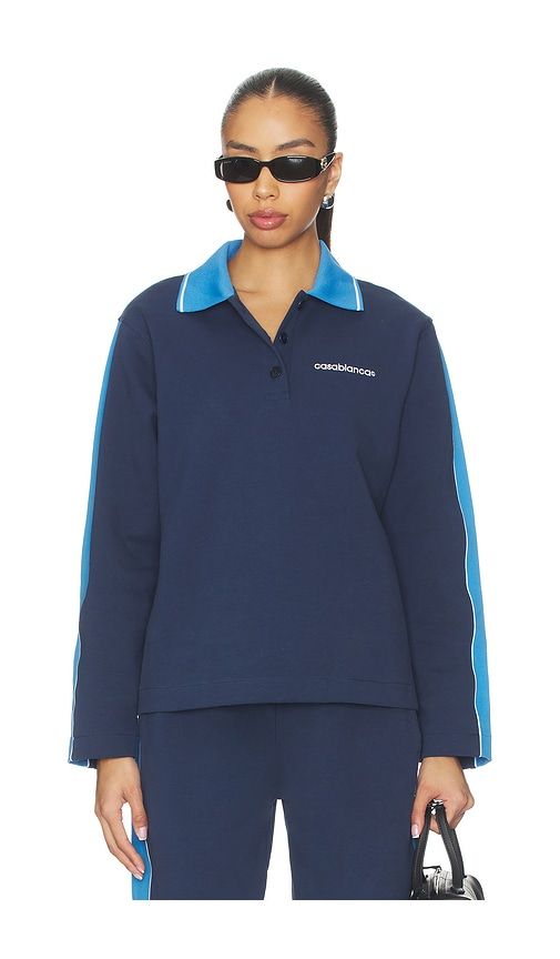 Punto Polo Collared Sweatshirt in . - size L (also in XS) - Casablanca - Modalova