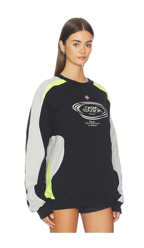 Colorblock Sweatshirt in Black. - size S (also in XS) - Casablanca - Modalova