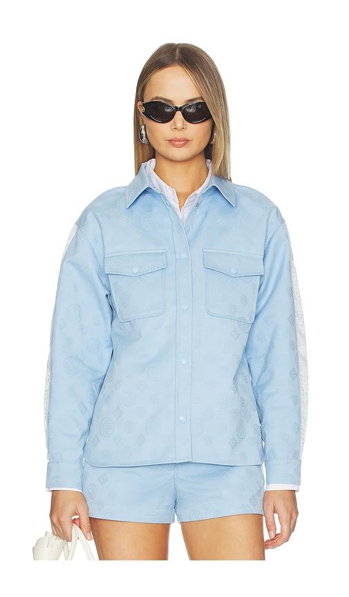 Monogram Oversized Shirt in . - size 32 (also in 36, 38, 40, 42, 44) - Casablanca - Modalova