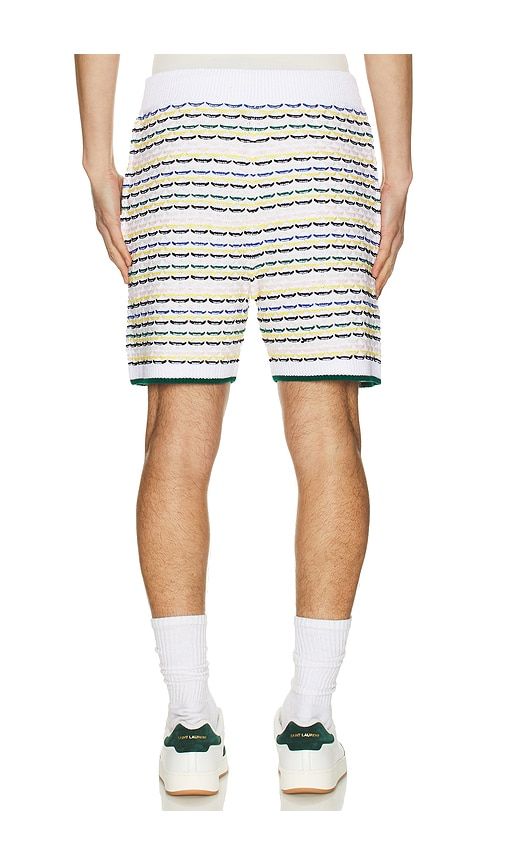 Tuck Stitch Shorts in White. - size M (also in S) - Casablanca - Modalova