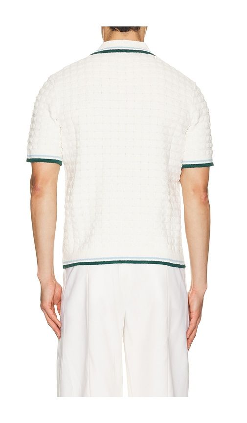 Boucle Short Sleeve Polo in . - size L (also in M, XL/1X, XXL/2X) - Casablanca - Modalova