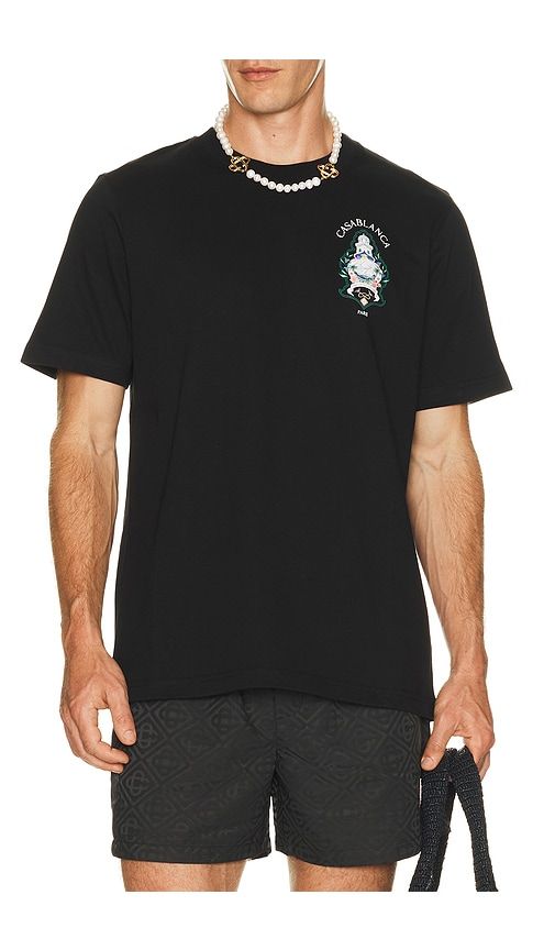 Classic T-Shirt in Black. - size L (also in S, XXL/2X) - Casablanca - Modalova