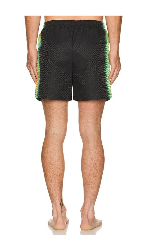 Monogram Swim Shorts in Black. - size M (also in S) - Casablanca - Modalova