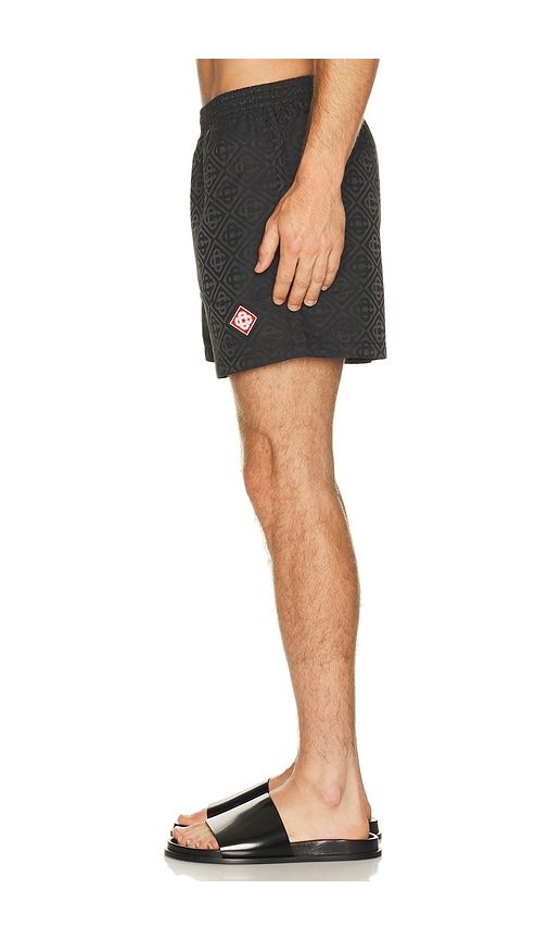 Jacquard Swim Shorts in Black. - size S (also in XXL/2X) - Casablanca - Modalova