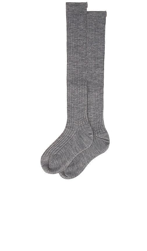 The Knee High Sock in Grey. - size 36/37 (also in 38/39, 40/41) - Comme Si - Modalova
