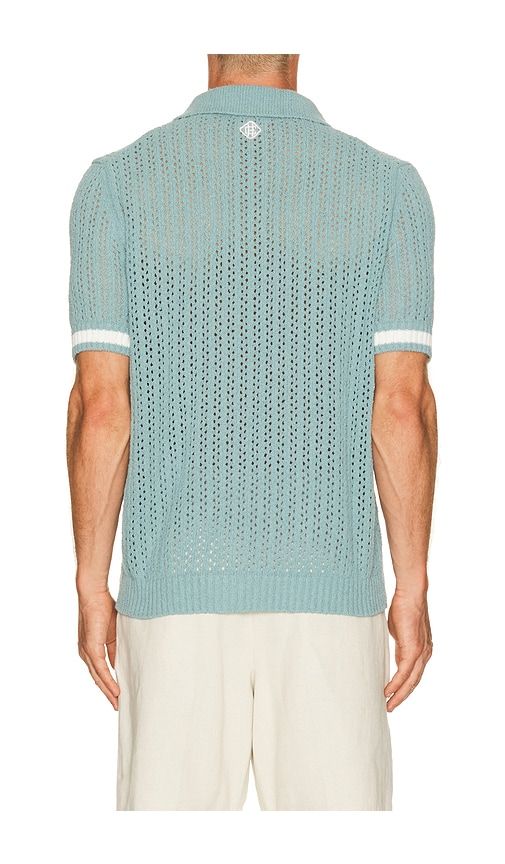 Asta Knitted Shirt in Blue. - size L (also in M, S, XL/1X) - CHE - Modalova