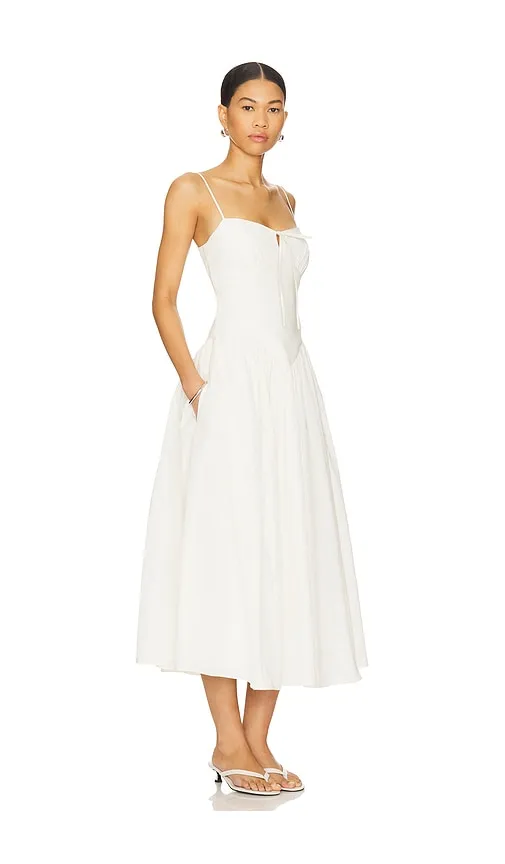 Anela Dress in White. - size 10 (also in 12) - Cinq a Sept - Modalova