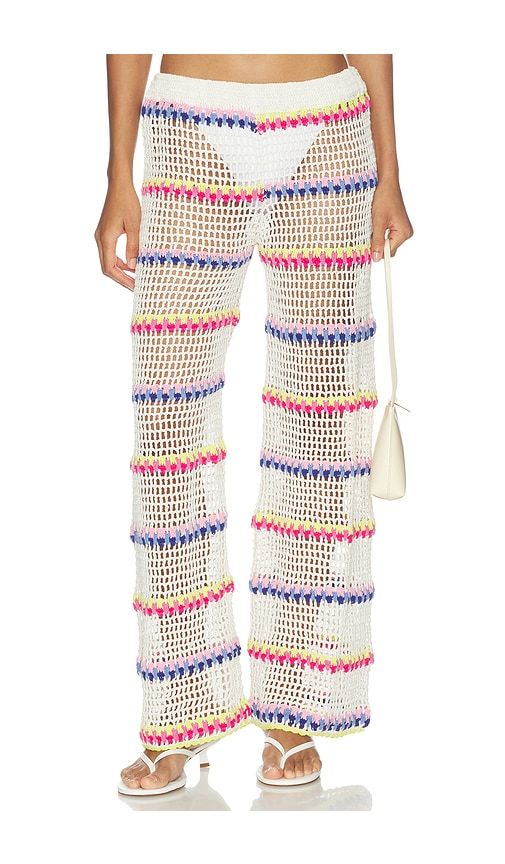 Iren Pants in White. - size L (also in M, S, XS) - CeliaB - Modalova