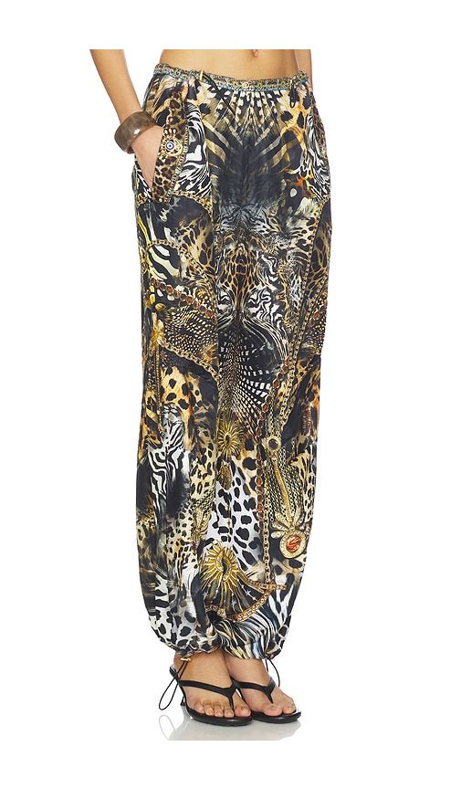 Parachute Pant in Black,Yellow. - size XS (also in XXS) - Camilla - Modalova