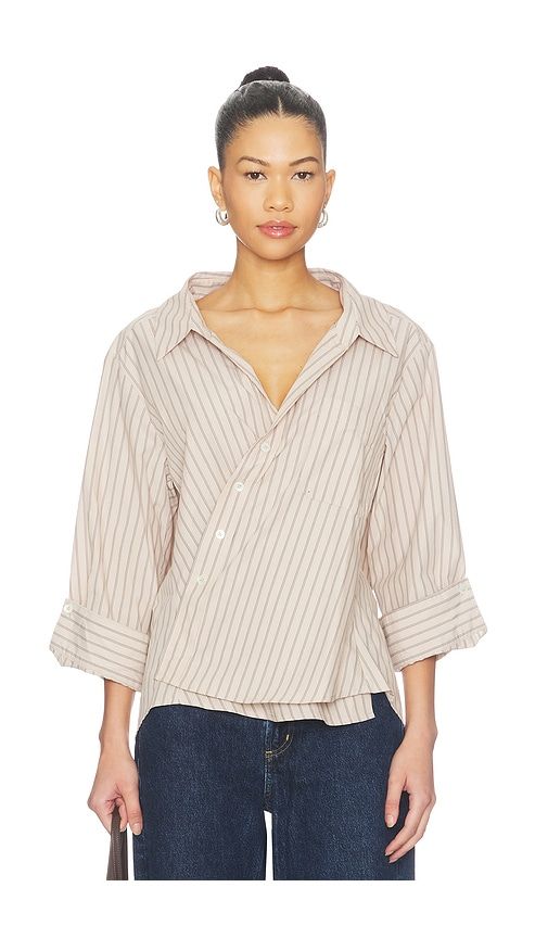 The Overshirt in Neutral. - size L (also in M, S, XS) - Cissa - Modalova