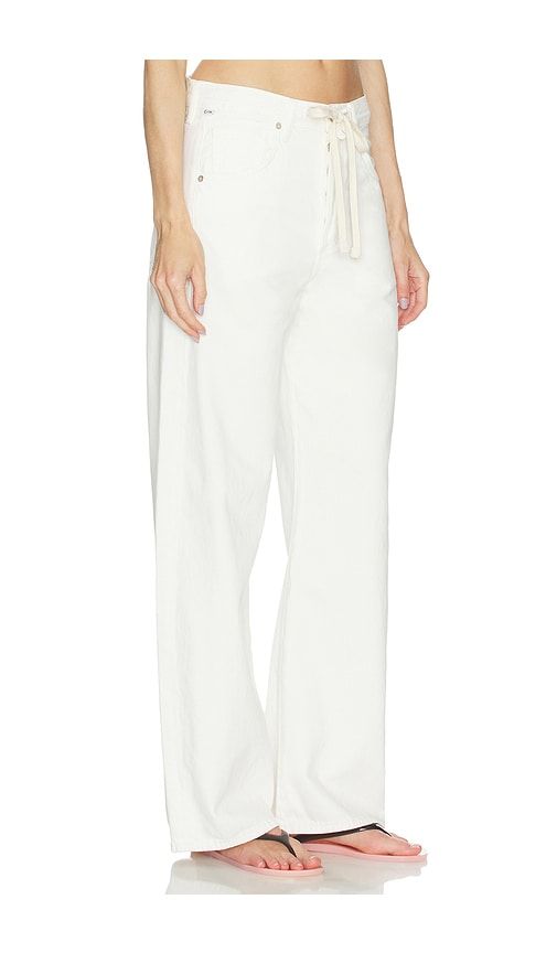 Brynn Drawstring Trouser in Ivory. - size 23 (also in 26, 27, 28, 29, 31, 32) - Citizens of Humanity - Modalova