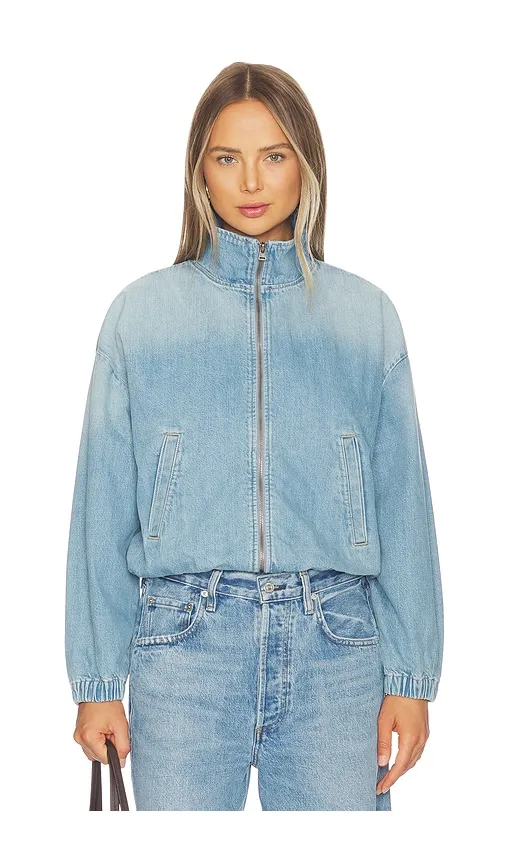 Bubble Bomber Jacket in Blue. - size L (also in XS) - Citizens of Humanity - Modalova