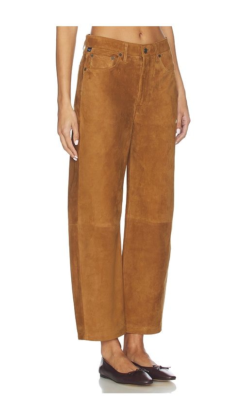 Suede Miro Relaxed Pant in Cognac. - size 25 (also in 26, 27, 28) - Citizens of Humanity - Modalova