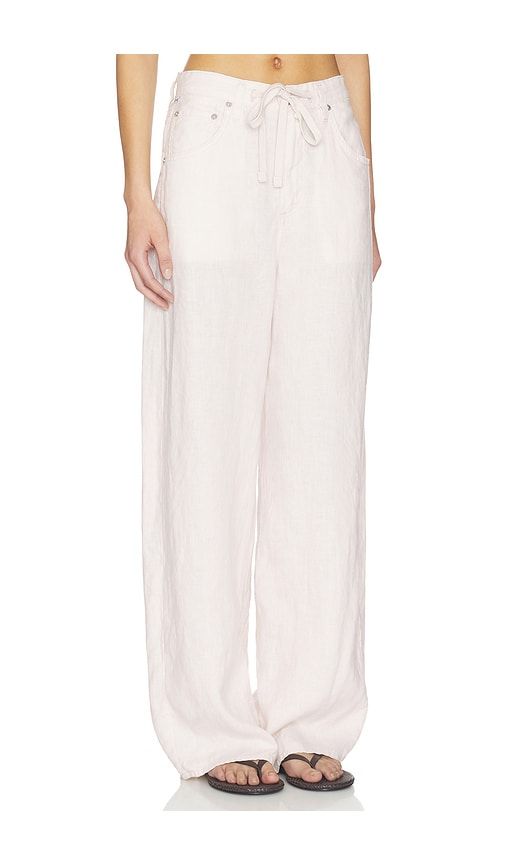 Brynn Drawstring Trouser Pants in Cream. - size 23 (also in 24, 25, 26, 27, 28, 29, 31, 32, 33) - Citizens of Humanity - Modalova
