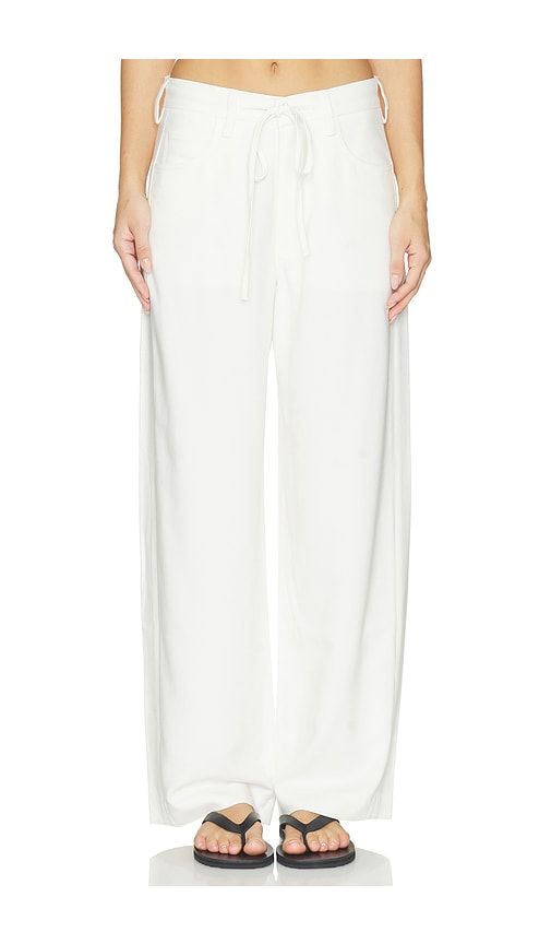 Brynn Drawstring Trouser in White. - size 24 (also in 25, 26, 27, 28, 29, 30, 31, 32, 33, 34) - Citizens of Humanity - Modalova