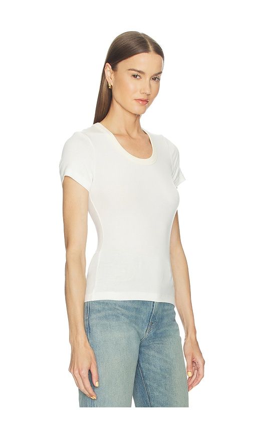 Maude U Neck Tee in White. - size M (also in XL, XS) - Citizens of Humanity - Modalova