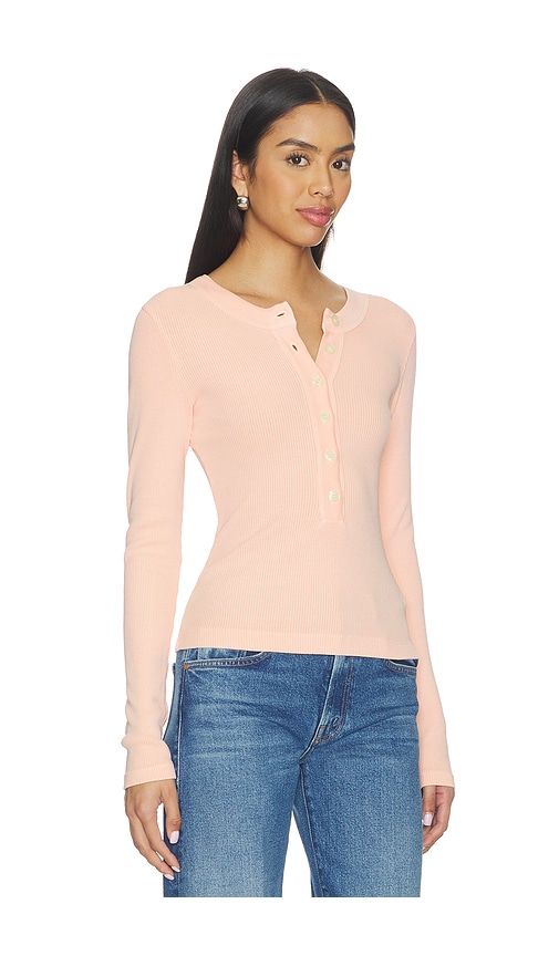 Varra Henley Top in Peach. - size S (also in L) - Citizens of Humanity - Modalova