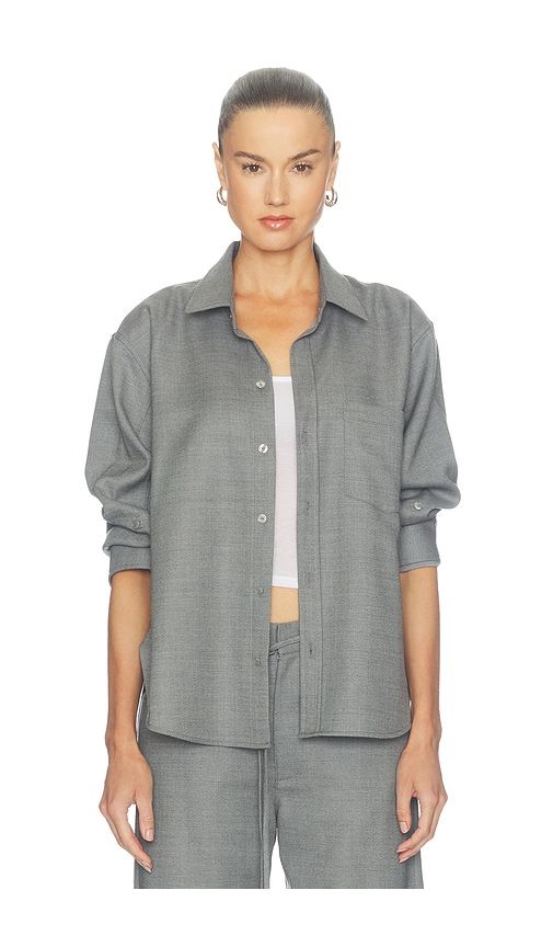 Kayla Shrunken Shirt in Grey. - size M (also in XL) - Citizens of Humanity - Modalova