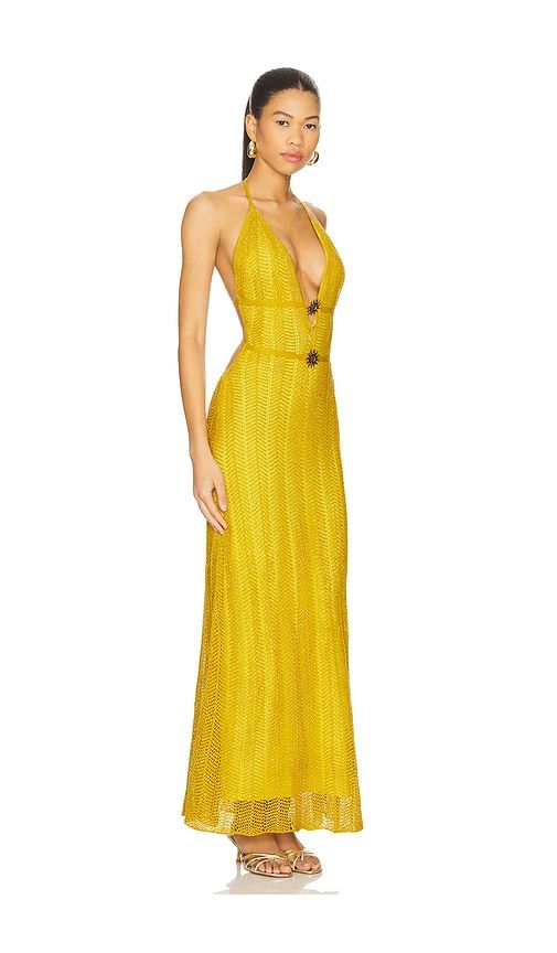 Ariel Maxi Dress in Mustard. - size M/L (also in XL) - Capittana - Modalova