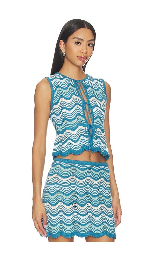 Sisa Top in Teal. - size M/L (also in XS/S) - Capittana - Modalova