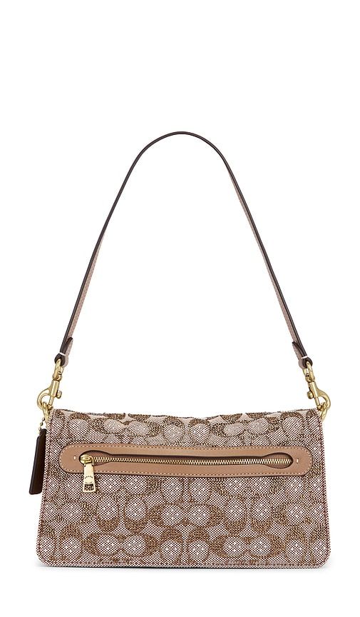 Crystal Signature Soft Tabby 26 Shoulder Bag in Brown - Coach - Modalova