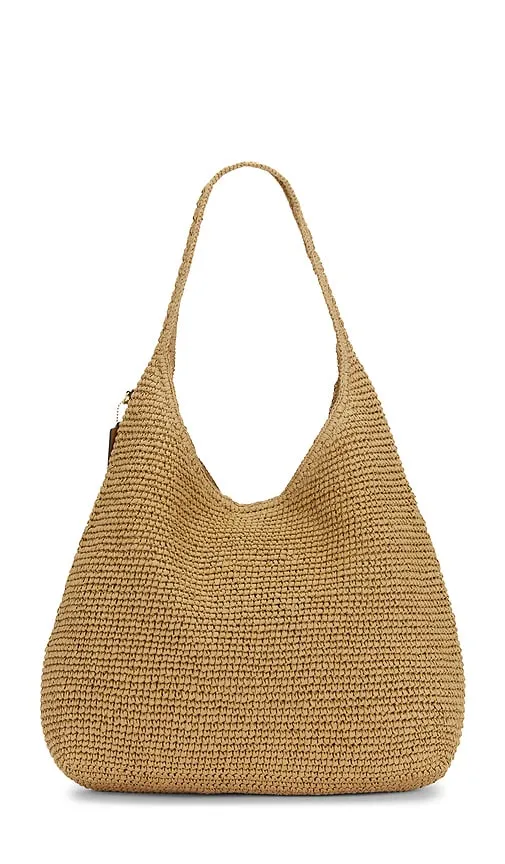 Straw Brooklyn 39 Shoulder Bag in Neutral - Coach - Modalova