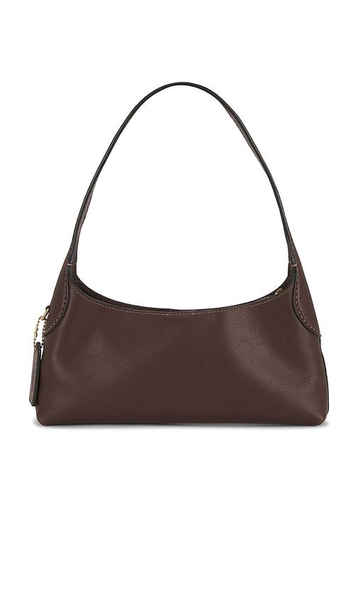 Natural Grain Leather Brooklyn Shoulder Bag 26 in Brown - Coach - Modalova