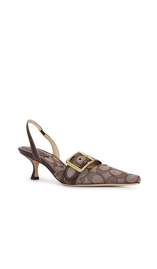 Slingback Pump in Brown. - size 10 (also in 5.5, 6, 6.5, 7, 7.5, 8, 8.5, 9, 9.5) - Coach - Modalova