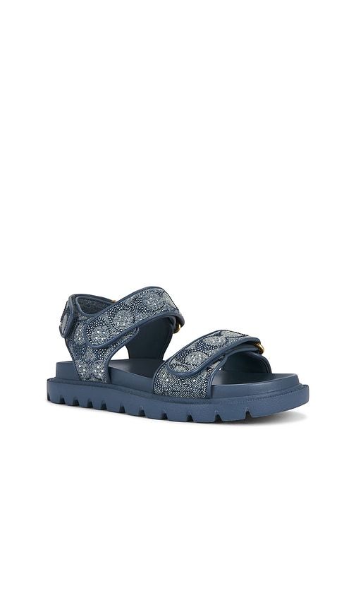Brynn Sandal in Denim-Medium. - size 6 (also in 6.5, 7, 7.5, 8, 8.5, 9) - Coach - Modalova