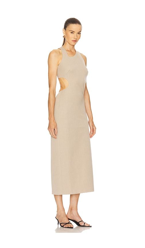 Leona Midi Dress in Taupe. - size M (also in S, XL, XXS) - Camila Coelho - Modalova