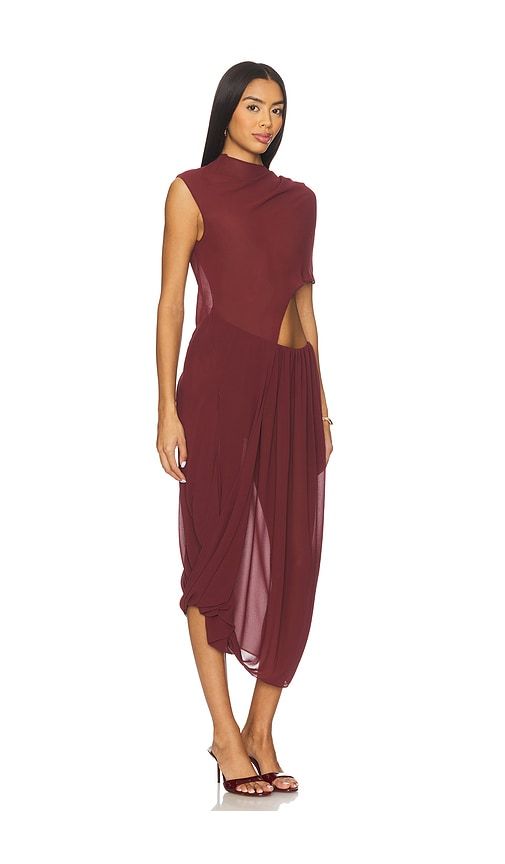 Ada Maxi Dress in Burgundy. - size L (also in M, XL) - Camila Coelho - Modalova
