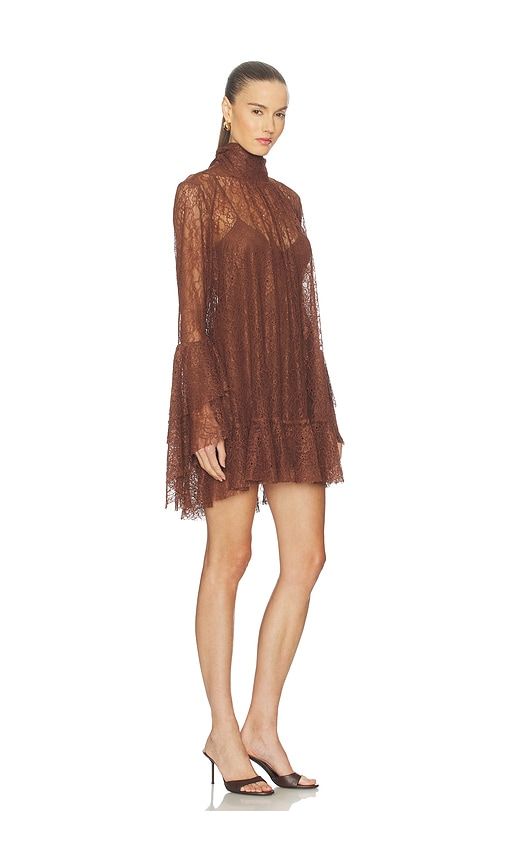 Norma Mini Dress in Chocolate. - size M (also in S, XS, XXS) - Camila Coelho - Modalova