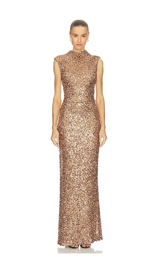 Emma Maxi Dress in Metallic . - size M (also in XS) - Camila Coelho - Modalova