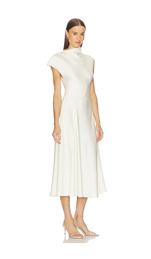 Ondina Midi Dress in Ivory. - size S (also in XS) - Camila Coelho - Modalova