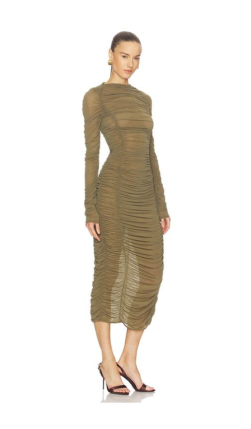 Nayeli Midi Dress in Olive. - size M (also in S, XS) - Camila Coelho - Modalova