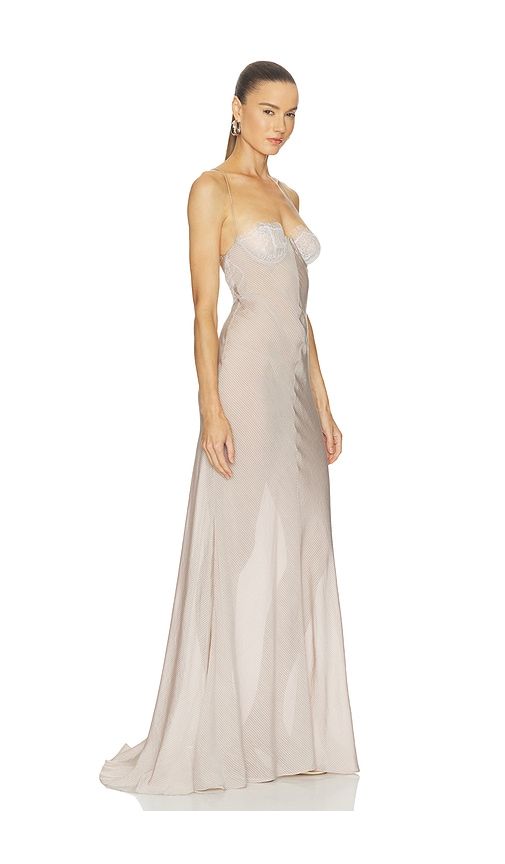 Giuliana Gown in Beige. - size S (also in XS) - Camila Coelho - Modalova