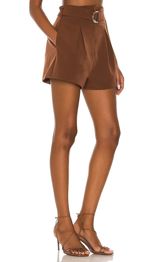 Maricela Short in Chocolate. - size XS (also in XXS) - Camila Coelho - Modalova