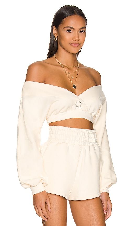 Kenzie Pullover in Ivory. - size L (also in M, S, XS, XXS) - Camila Coelho - Modalova