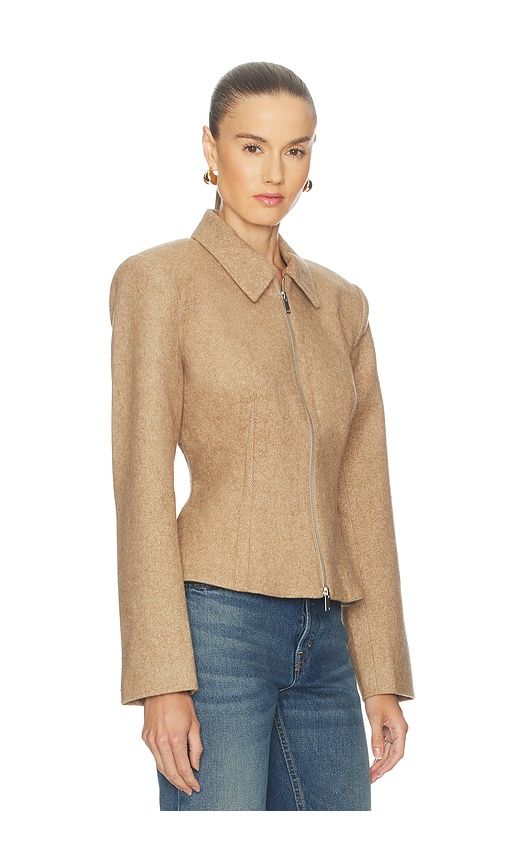 Sidonia Jacket in Beige. - size L (also in M, S, XL, XS, XXS) - Camila Coelho - Modalova