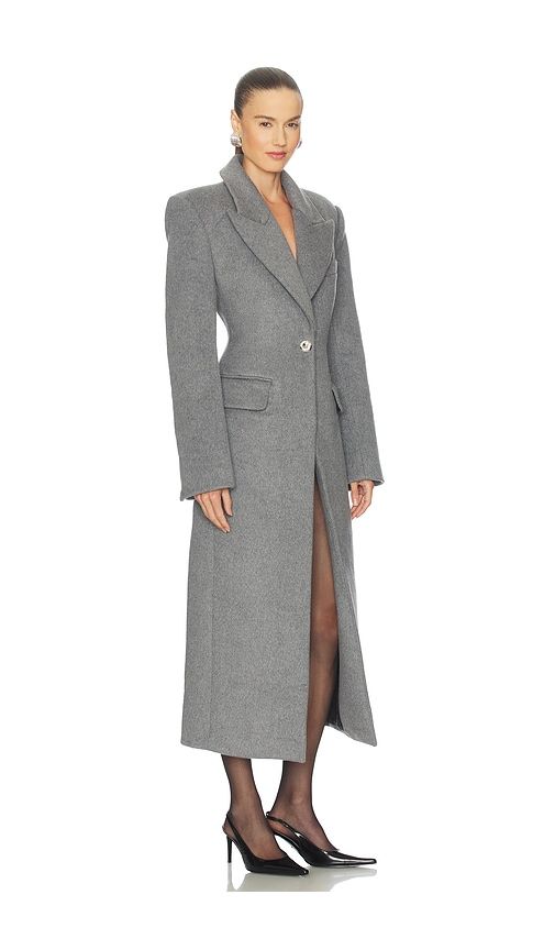 Mariela Coat in Charcoal. - size S (also in XS, XXS) - Camila Coelho - Modalova