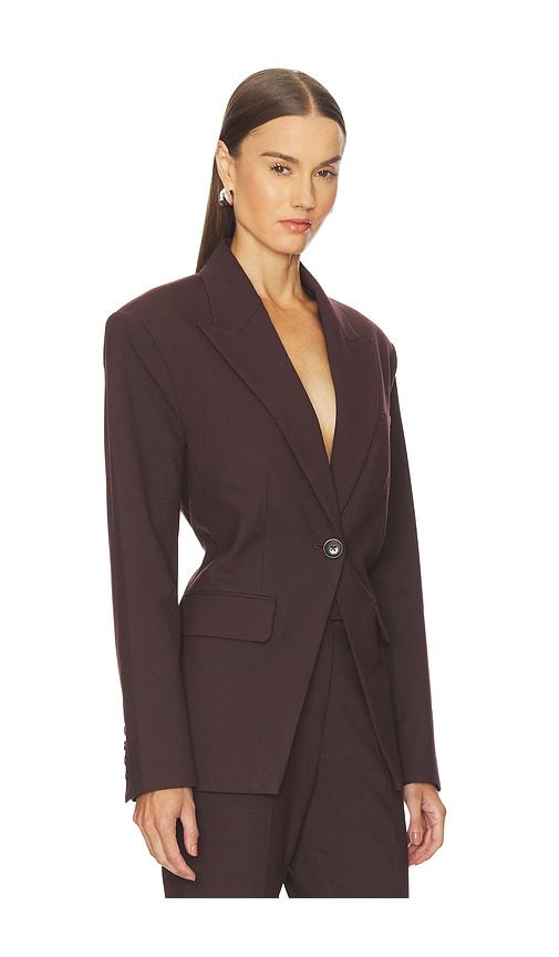 Rumi Jacket in Burgundy. - size L (also in M, S, XL, XS) - Camila Coelho - Modalova