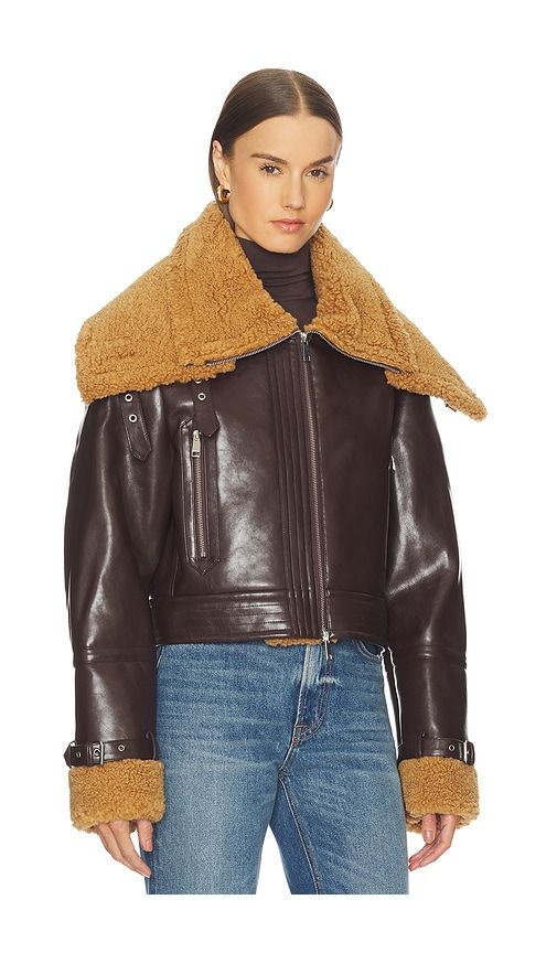 Elba Jacket in Brown. - size XS (also in XXS) - Camila Coelho - Modalova