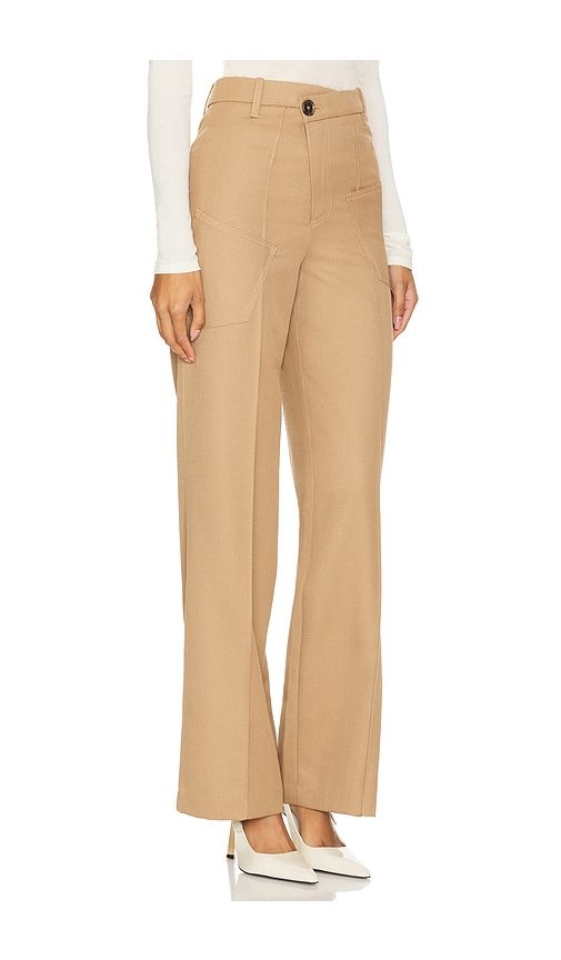 Mimi Pant in Taupe. - size L (also in S) - Camila Coelho - Modalova