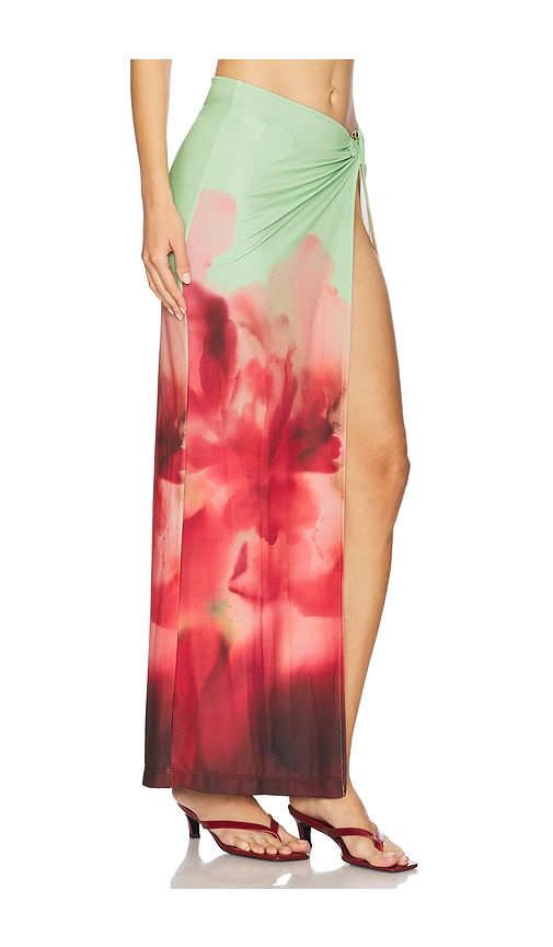 Rya Maxi Skirt in Green. - size M (also in XL) - Camila Coelho - Modalova