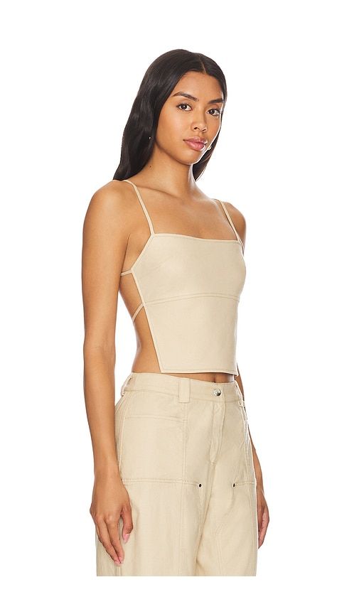Rousseau Top in Beige. - size L (also in XL) - Camila Coelho - Modalova