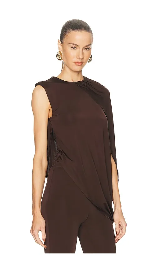 Ocina Top in Brown. - size M (also in S, XL, XS) - Camila Coelho - Modalova