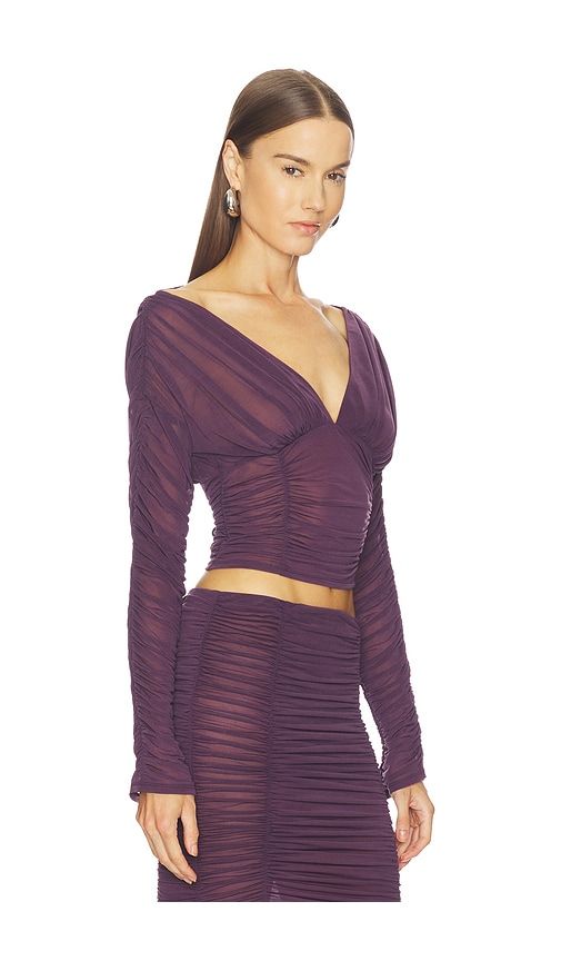 Nayeli Top in Purple. - size L (also in M, S) - Camila Coelho - Modalova
