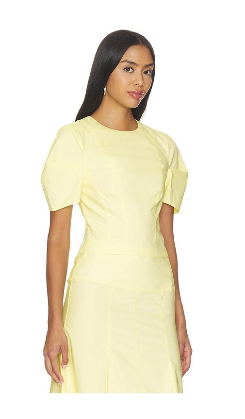 Flora Top in Yellow. - size L (also in M, S, XL, XS, XXS) - Camila Coelho - Modalova